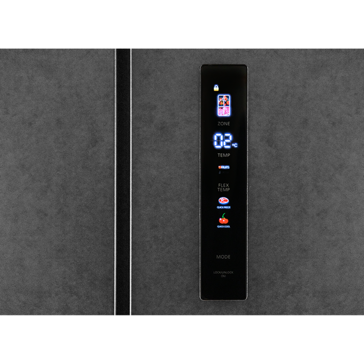 Hiberg RFQ-600DX NFDs Inverter отдельностоящий холодильник с морозильником