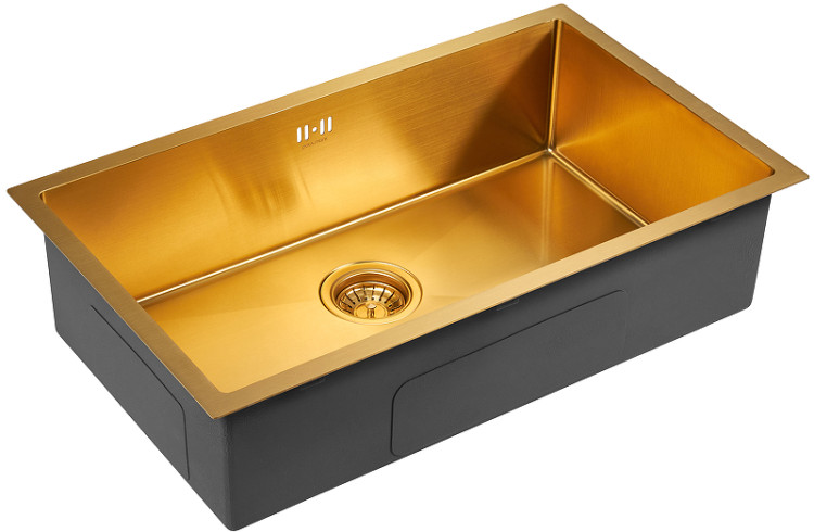 Paulmark NEXT 74 UNI брашированное золото мойка