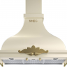Smeg KCM900POE вытяжка настенная 90 см кремовый