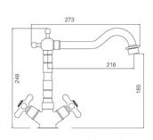 TopZero Richard BR смеситель