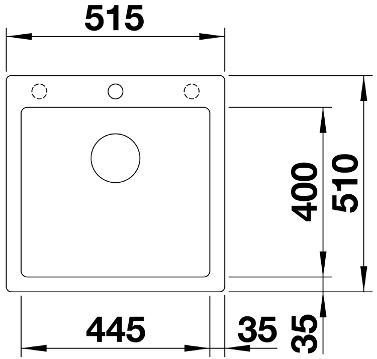 Blanco PLEON 5 серый беж 521675 мойка