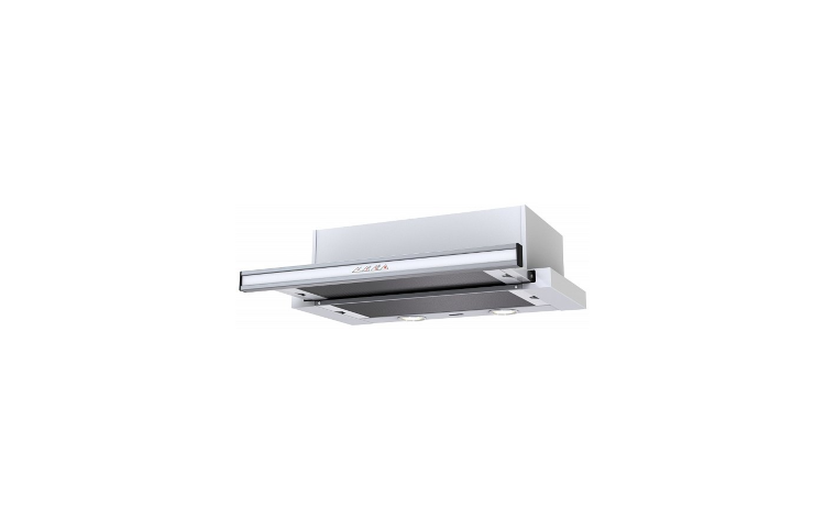 Krona steel KAMILLA 600 GLASS WHITE вытяжка кухонная