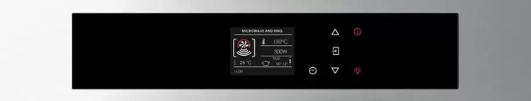 Fulgor FCMO 4511 TM X компактный электрический духовой шкаф с функцией СВЧ