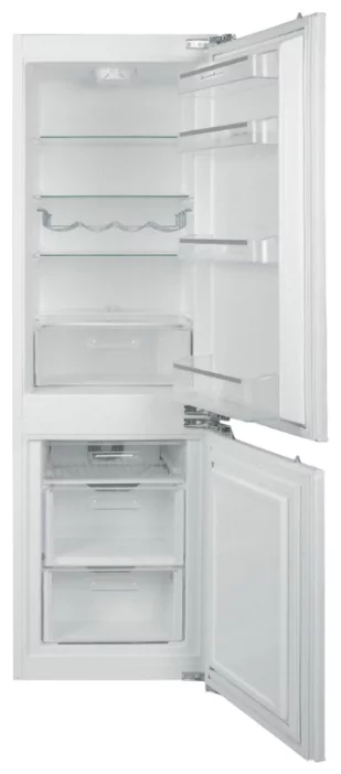Schaub Lorenz SLUE235W4 встраиваемый двухкамерный холодильник  в .