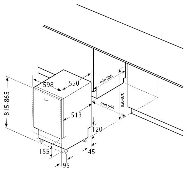 Flavia BI 60 DELIA схема встройки