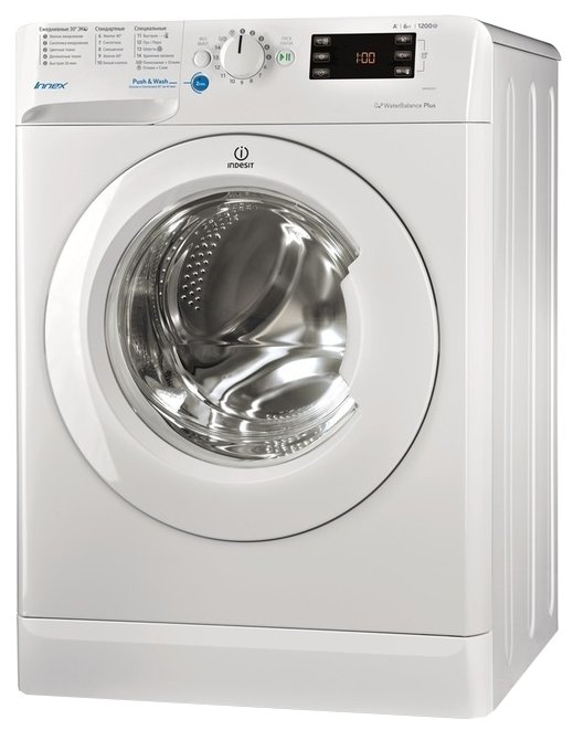 Indesit BWSE 61051 узкая стиральная машина загрузка 6 кг