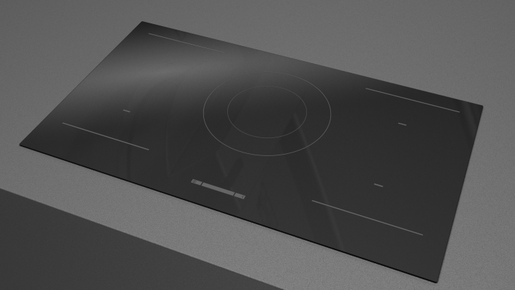 Fulgor FSH 905 ID WT BK индукционная варочная панель