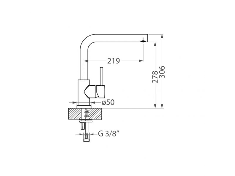 Alveus SELMA G91 CARBON смеситель