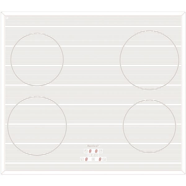 Rainford RBН-7604 BM1 White индукционная варочная панель