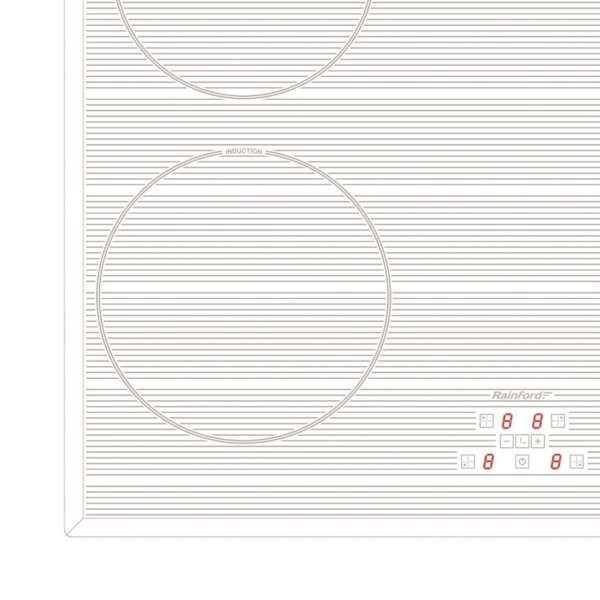 Rainford RBН-7604 BM1 White индукционная варочная панель