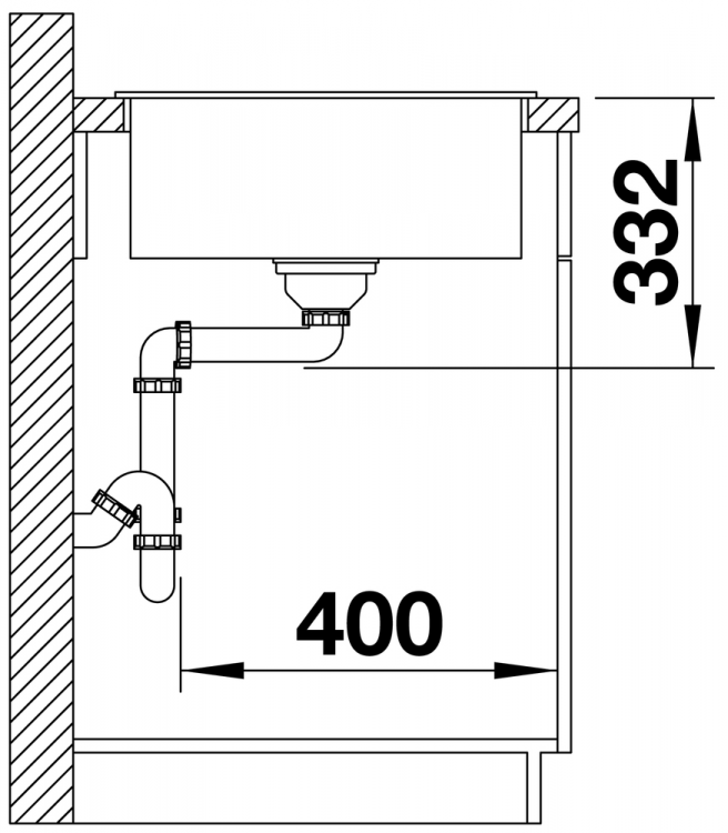Blanco ZIA 5 S SILGRANIT черный мойка