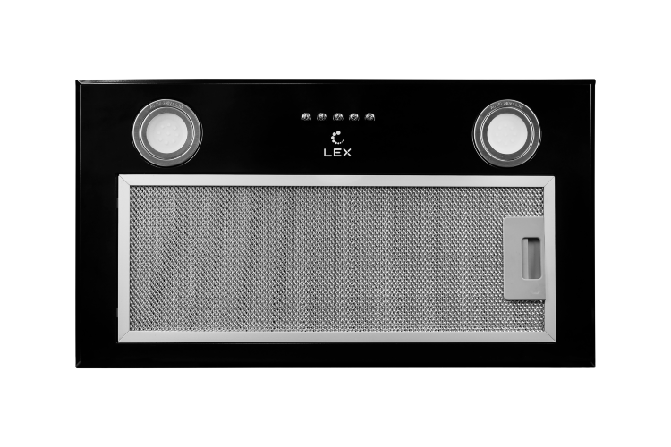 LEX GS BLOC P 600 BLACK вытяжка встраиваемая