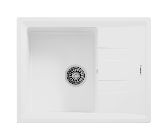 Teka STONE 45 S-TG 1B 1D WHITE кухонная мойка