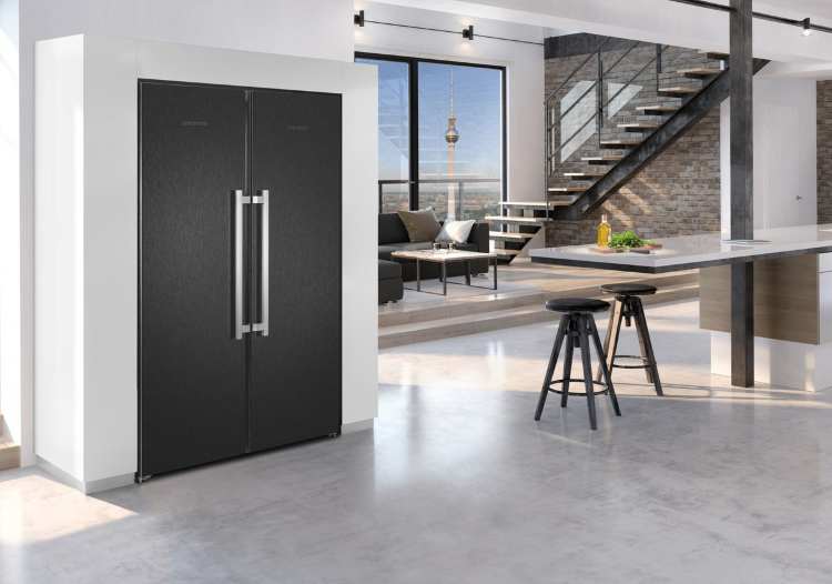 Liebherr SBSbs 8683 отдельностоящий комбинированный холодильник Side-by-Side