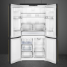 Smeg FQ60CAO5 отдельностоящий 4-х дверный холодильник Side-by-side