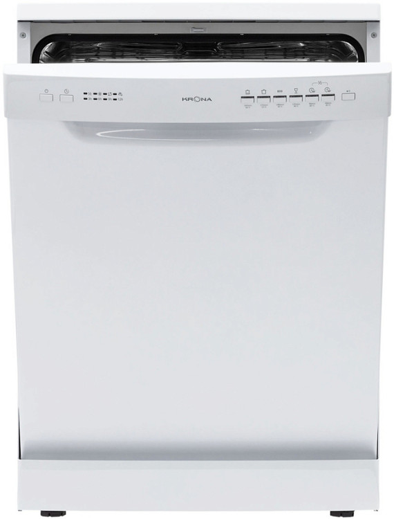 Krona steel RIVA 60 FS WH отдельностоящая посудомоечная машина