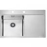 Alveus PURE 40L KMB-90 790X525 1X левая кухонная мойка