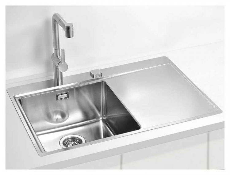 Alveus PURE 40L KMB-90 790X525 1X левая кухонная мойка