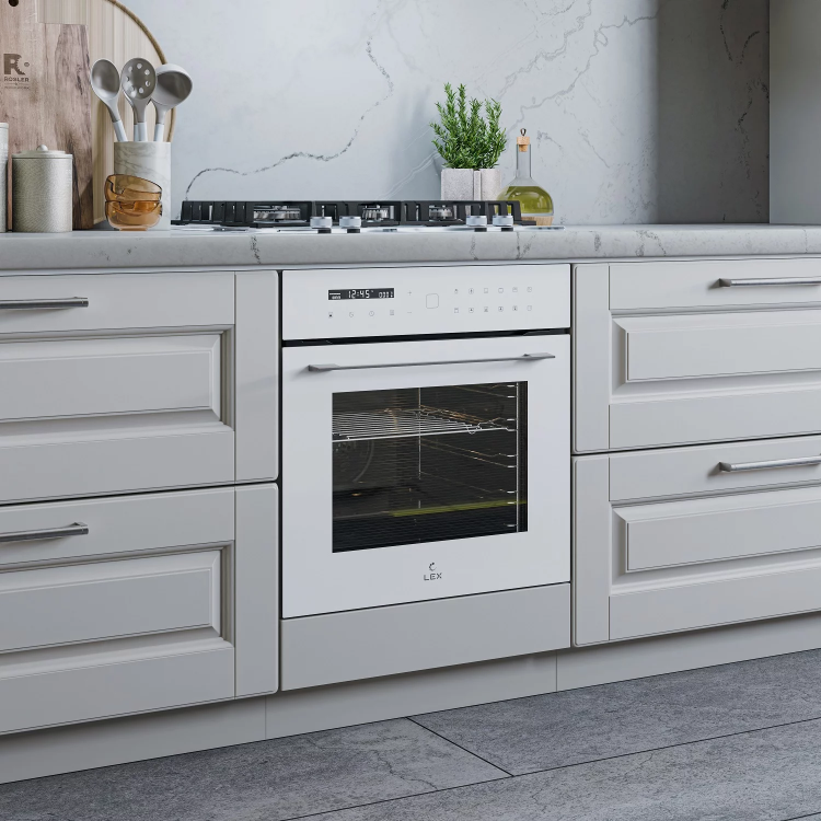 Lex EDS 101 WH электрический духовой шкаф