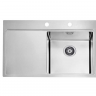 Alveus PURE 40R KMB 90 790X5251X правая в ком. кухонная мойка