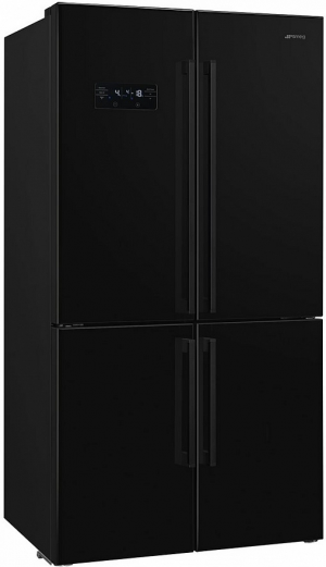 Smeg FQ60NDF отдельностоящий 4-х дверный холодильник Side-by-side