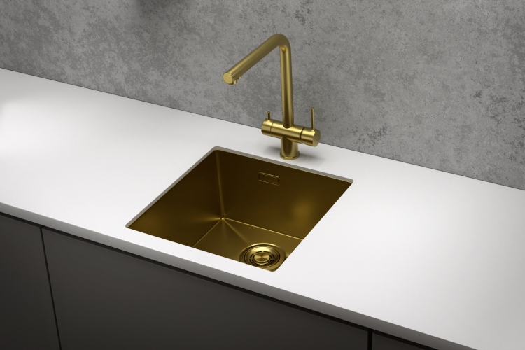 Granula GR-4445u золото сатин мойка