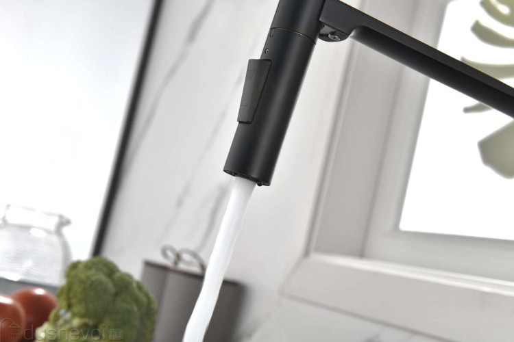 Paulmark Barrel антрацит смеситель