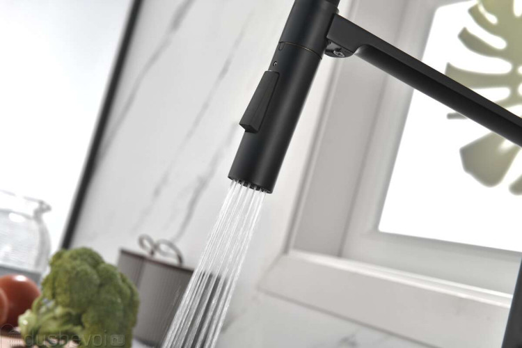 Paulmark Barrel антрацит смеситель