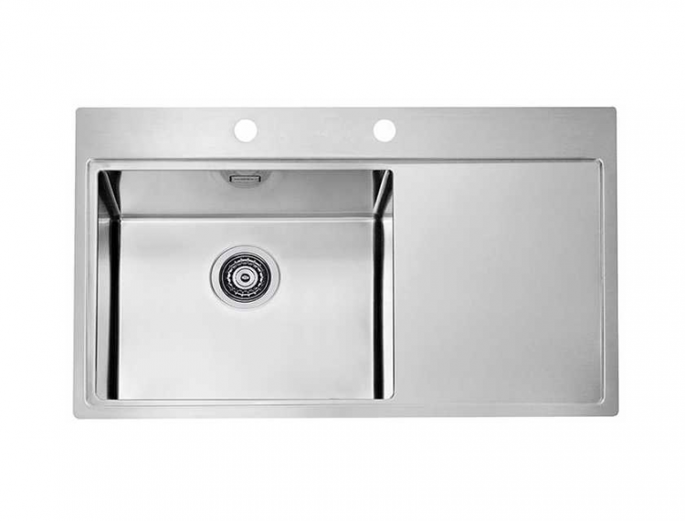 Alveus PURE 50L KMB-90 860X525 1X левая кухонная мойка