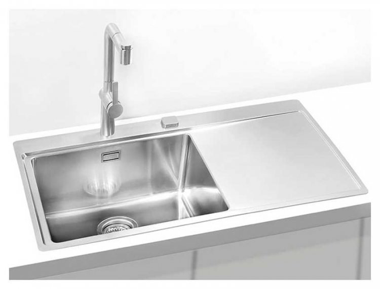 Alveus PURE 50L KMB-90 860X525 1X левая кухонная мойка