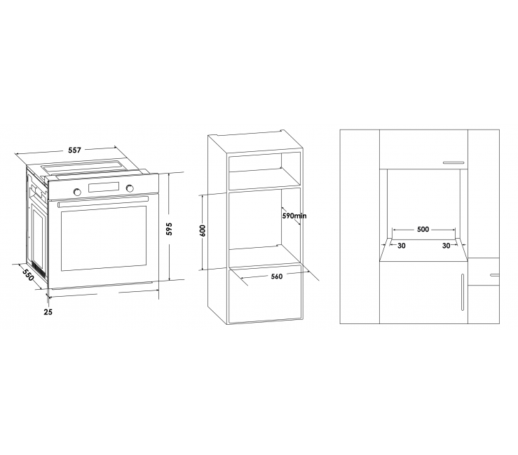 Schaub Lorenz SLB ES6353 электрический духовой шкаф