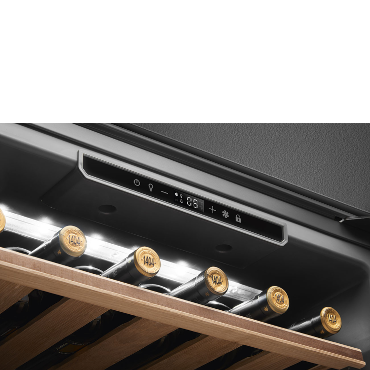 Smeg CVI121B3 встраиваемый винный шкаф
