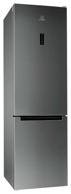 Indesit DF 6201 X R холодильник комбинированный отдельностоящий