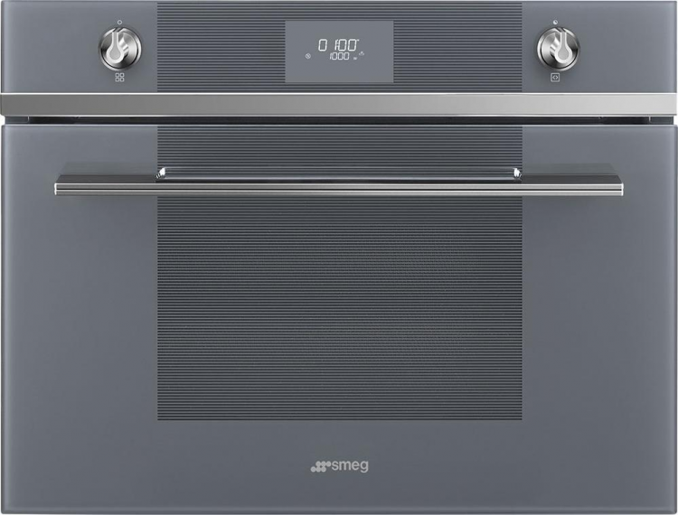 Smeg SF4101MS1 компактная микроволновая печь