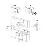 Teka ML 822 BIS L WHITE встраиваемая микроволновая печь