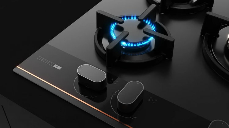 Teka GBC 75-G1 GBN MATT BLACK газовая варочная панель