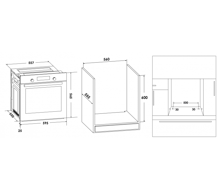 Schaub Lorenz SLB EW6313 электрический духовой шкаф