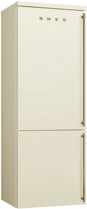 Smeg FA8005LPO5 холодильник кремовый