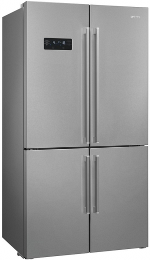 Smeg FQ60XDF отдельностоящий 4-х дверный холодильник Side-by-side