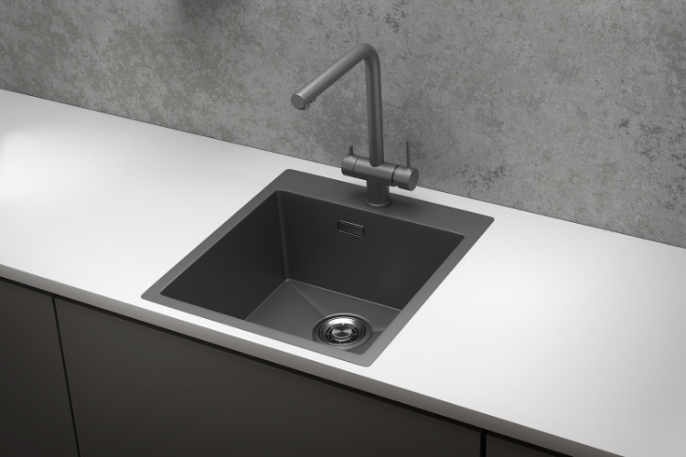 Granula GR-4600 графит матовый мойка