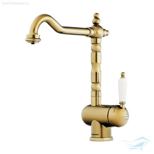 Omoikiri Kyoto-2-Plus-G латунь/золото смеситель