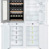 Liebherr SBSWdf 64I5 отдельностоящий комбинированный холодильник Side-by-Side
