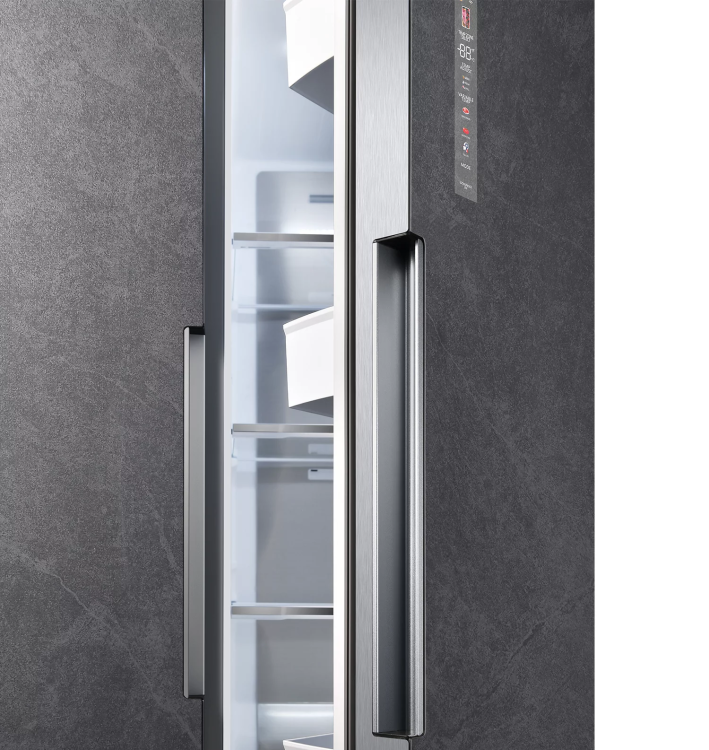 Lex LSB458StGIDBI  холодильник Side by Side