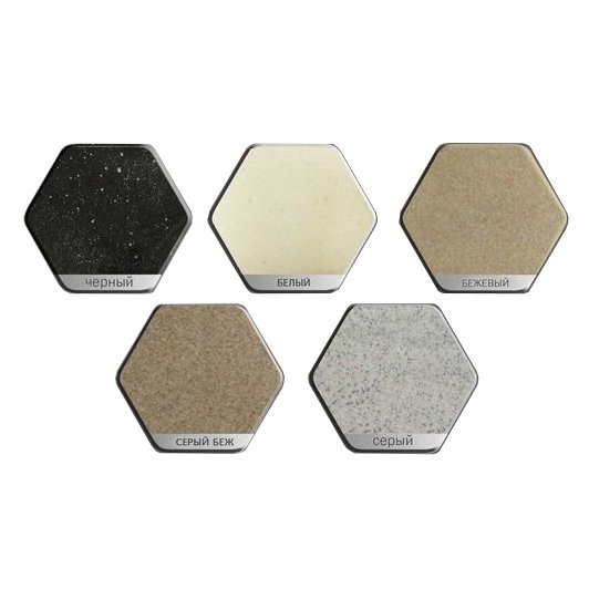Мойка Weissgauff Laura WG04 F Marble серый