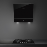 Smeg KV26N вытяжка настенная 60 см черное стекло + нержавеющая сталь