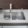 Blanco ZEROX 180-U нерж. сталь зеркальная полировка 521567 мойка