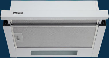 Ukinox Стандарт HD1200 500x310 White вытяжка встраиваемая