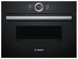 Bosch CMG6764B1 компактный духовой шкаф с СВЧ