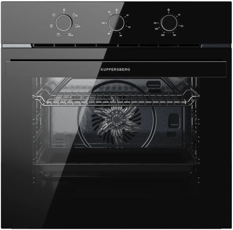 Kuppersberg HO 603 Black glass электрический духовой шкаф