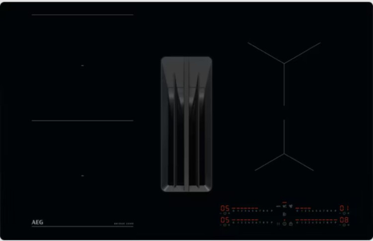 AEG TH84CB03CB индукционная варочная панель с вытяжкой